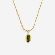 Aera Necklace Meadow gold pendant necklace by Lumé Lumé
