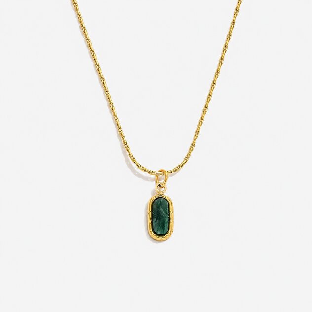 Aera Necklace Meadow gold pendant necklace by Lumé Lumé
