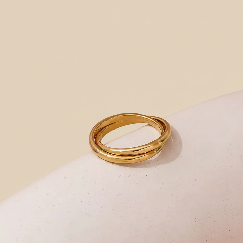 Aureline Duo Ring by Lumé Lumé, alternate product view