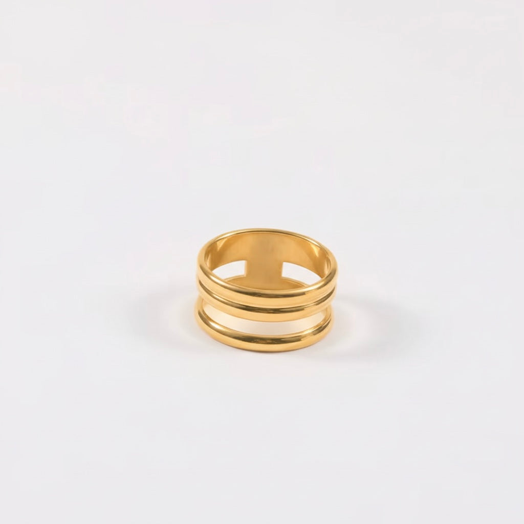 Aureline Ring styled in a Lumé Lumé lifestyle image