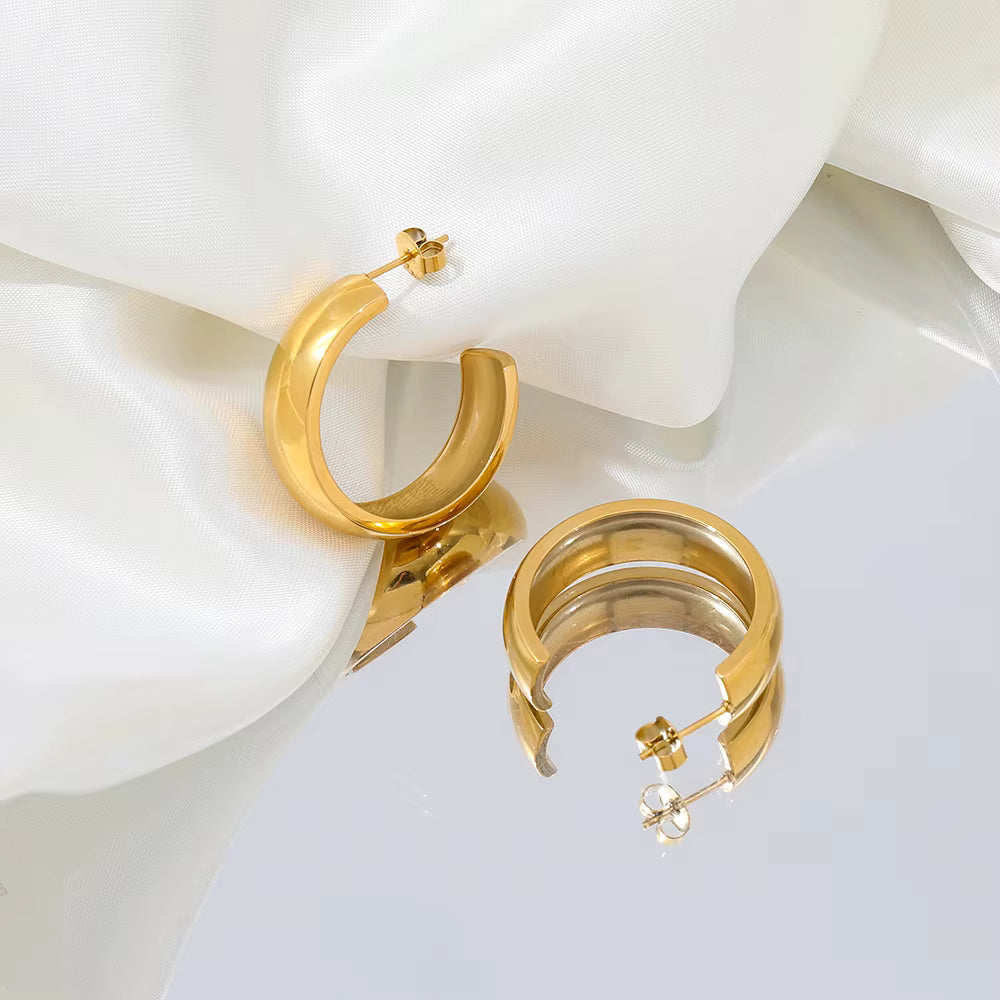 Auretta Hoops by Lumé Lumé, alternate product view