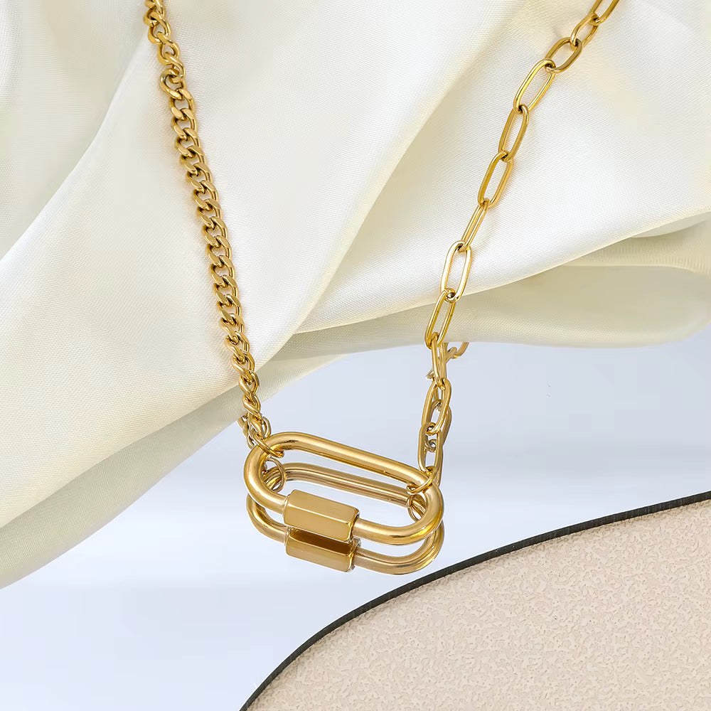 Link Chain Necklace by Lumé Lumé, alternate product view