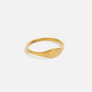 Lunara Ring organic gold ring by Lumé Lumé
